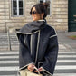 💥Hot Sale 50% OFF🔥Women’s Tassel Scarf Tweed Coat