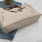 Trendy Large Capacity Tote Bag with Multiple Pockets