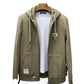 ✨Hot ✨Men's Hooded Casual Knitted Zipper Jacket