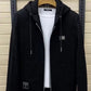 ✨Hot ✨Men's Hooded Casual Knitted Zipper Jacket