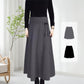 💖HOT SALE💖 Women’s Elastic High Waisted Thick Long Skirt
