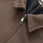 🔥🖤Early Black Friday Sale:48% OFF🖤Women's Solid Color Zippered Lapel Short Jacket