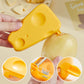 Cheese Shaped Peeler with Built-In Container