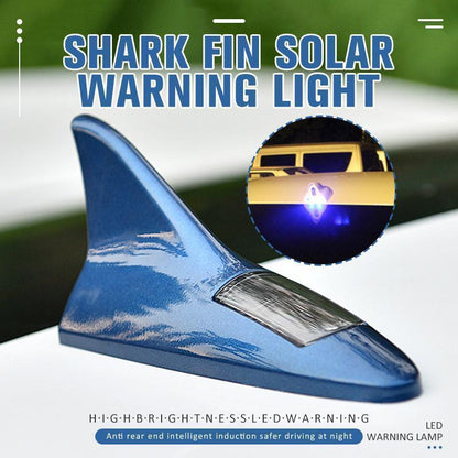🔥HOT SALE 50% OFF🔥Solar Power Car Shark Fin Roof Antenna LED Flash Light