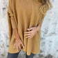 🌈 HOT SALE 🌈 Women's Long Sleeve Knitted V-Neck Loose Long Top