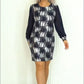 🔥2025 New Arrival Pre-Sale🍃Elegant Round Neck Long Sleeve Dress