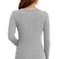 💥Hot Sale🍃Women’s Solid Round-Neck Long-Sleeve Slim Fit Tops