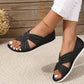 💕What shoes should I wear tomorrow?💕Comfort Solid Color Bowtie Flat Sandals