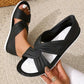 💕What shoes should I wear tomorrow?💕Comfort Solid Color Bowtie Flat Sandals
