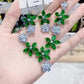 🌿 Spring Specials 🌿Floral Zirconia Earrings Necklace Set