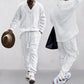 💥Arrived Today-SAVE60%💥Men's 2-Piece V-Neck Baggy Sweatshirt & Joggers Set