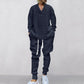 💥Arrived Today-SAVE60%💥Men's 2-Piece V-Neck Baggy Sweatshirt & Joggers Set