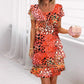 🎁 Limited Sale 49% OFF 🔥Versatile Stylish Leopard Colorful Print Sequin Dress