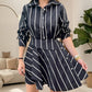 🔥NEW ARRIVAL LIMITED TIME OFFER🔥Women’s Long Shirt with Asymmetrical Wrap Overlay Skirt