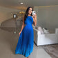 🎉Limited Sale🎉Women's Halter Pleated Gradient Color Dress