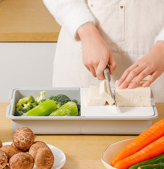 🔥Hot Sale 50% off🔥Multi-Functional Grater & Drainer Cutting Board