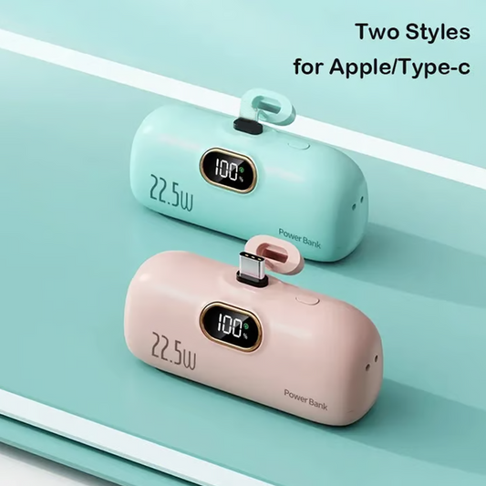 🌟Hot Sale 49%💥Buy 2 get 5% off🔥5000mAh Mini Portable Charger Power Bank for Phone