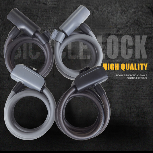 Bike Cable Lock Set with Key Lock