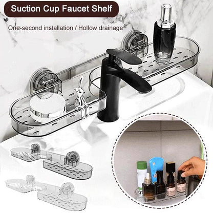🔥HOT SALE🔥Suction Cup Bathroom Storage Rack