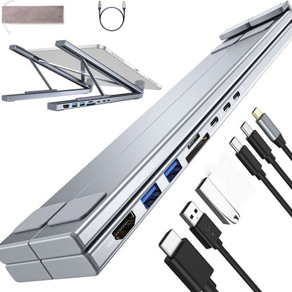 💥HOT SALE💥⏳Limited-time offer⏳USB-C Docking Station Laptop Stand with 4K HDMI