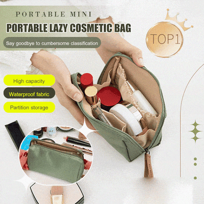 🔥LAST DAY ONLY 50% OFF🔥PORTABLE MINI PORTABLE LAZY COSMETIC BAG