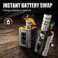 🔥NEW ARRIVAL LIMITED TIME OFFER🔥Portable Power Bank with Replaceable Battery