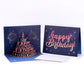 Birthday Cards With Fireworks & Pop Up Cake & Blow-able Music