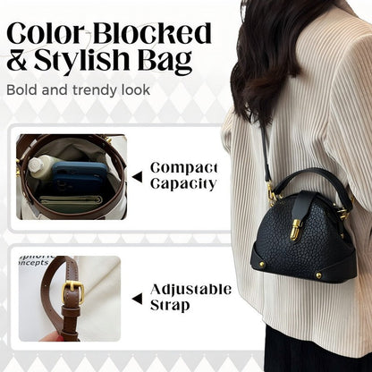 🎉Limited Sale🎉Color-Blocked & Stylish Bag