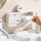🔥HOT SALE🔥Wall-Mounted Soap Dish with Suction Cup & Flip-Top Lid