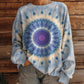Women's Loose Fit Tie-Dye Sweatshirt