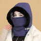 🎉Limited Sale🎉Plush-lined Thickened Thermal Hat with Face Mask for Men and Women