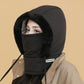 🎉Limited Sale🎉Plush-lined Thickened Thermal Hat with Face Mask for Men and Women