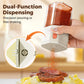 😍Best Sellers😍Quantitative Dual Mouth Press-Type Spice Dispenser