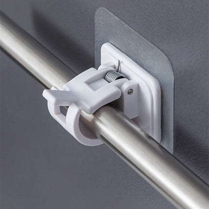 🔥Nail-free adjustable curtain rod holders (set of 2)