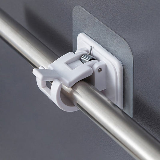 🔥Nail-free adjustable curtain rod holders (set of 2)