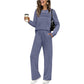 👚 60% OFF NOW! 👖 Women's Casual Top and Drawstring Pants Set– Chic & Perfect for Home or Out ✨