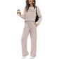 👚 60% OFF NOW! 👖 Women's Casual Top and Drawstring Pants Set– Chic & Perfect for Home or Out ✨