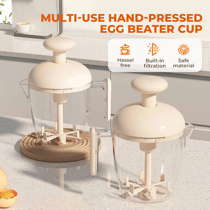 🎁BUY 2 GET 1 FREE✨50% OFF🚚FAST SHIPMulti-Function Hand-Pressed Egg Beater Cup for Home
