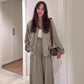 ❄️LAST DAY PROMOTION - 50%OFF 💖 Fit Zip Jacket & Wide-Leg Pants Set