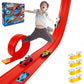 🎁Early Christmas Special Sale 50% off🎅🏎️DIY Children's Aluminum Alloy Race Track with Suction Cups