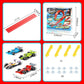 🎁Early Christmas Special Sale 50% off🎅🏎️DIY Children's Aluminum Alloy Race Track with Suction Cups