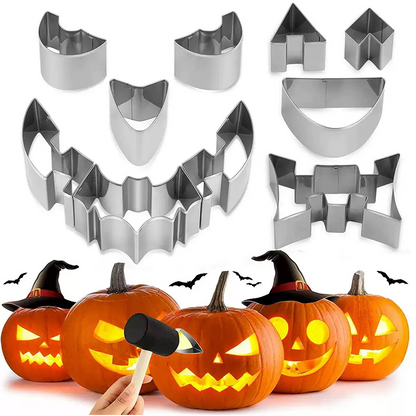 🥳HOT SALE🥳💞10K+ SOLD! Pumpkin Carving Kit – From £15.99! Stainless steel, easy press & family-safe. Spooky fun – grab yours! ✅