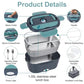 🍱 60% OFF NOW! ⚡ 2-in-1 Portable Lunch Box – Heating & Cooling, 7-Piece Set & Dual Voltage for Travel ✨