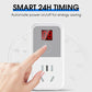 🛡️⚡Programmable Digital Timer Outlet， Save Energy & Automate Your Home！💡🔌 Ideal for Lights， Holiday Decor， Aquariums – Easy to Set， DST Ready.
