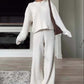 🧥Last day of the big sale £32.99🔥🔥Women's Knit Pullover & Wide Leg Pants Sweater 2-Piece Set