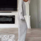 🧥Last day of the big sale £32.99🔥🔥Women's Knit Pullover & Wide Leg Pants Sweater 2-Piece Set