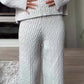 🧥Last day of the big sale £32.99🔥🔥Women's Knit Pullover & Wide Leg Pants Sweater 2-Piece Set