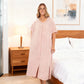 🛁✨Women's Cosy Hooded Textured Grid Bathrobe