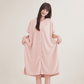 🛁✨Women's Cosy Hooded Textured Grid Bathrobe