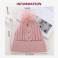 🔥New Arrivals🔥Women’s Chunky Cable Knit Pom Beanie Hat